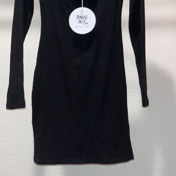 Princess Polly Black Dress - Picture 2 of 3